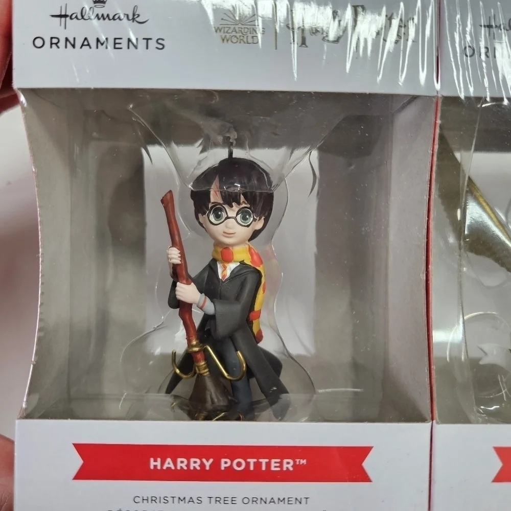 NEW Hallmark Harry Potter and Golden Snitch 2024 Ornaments Set